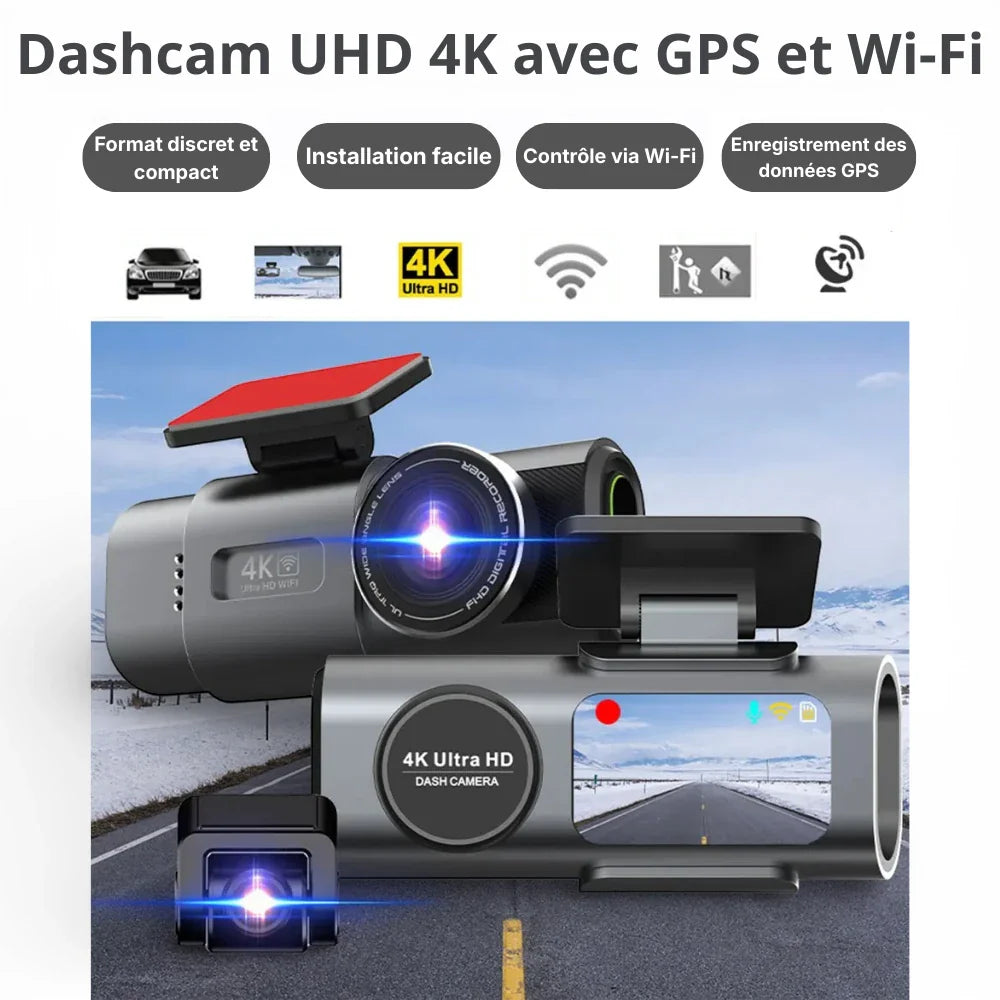 Driveonix Caméra Duo – 4K
