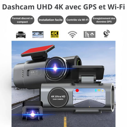 Driveonix Caméra Navis 4K - GPS - mode parking