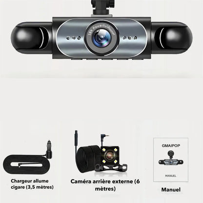 Driveonix Caméra Panorama 360 – Mode Parking