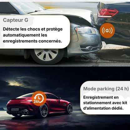 Driveonix Caméra Gardien – Mode Parking