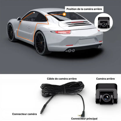 Driveonix Caméra Sentinelle 4K - mode parking - avant/arrière