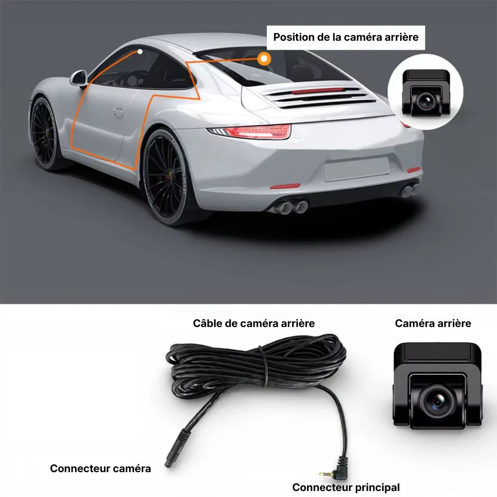 Driveonix Caméra Duo – 4K