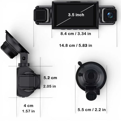 Driveonix Caméra Prestige - Système 4 caméras Wi-Fi