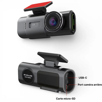 Driveonix Caméra Navis 4K - GPS - mode parking
