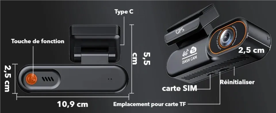 Driveonix Caméra Voyageur