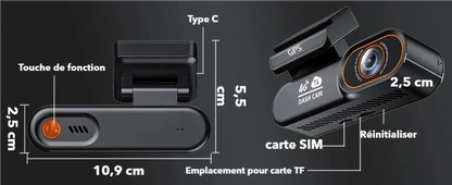 Driveonix Caméra Voyageur